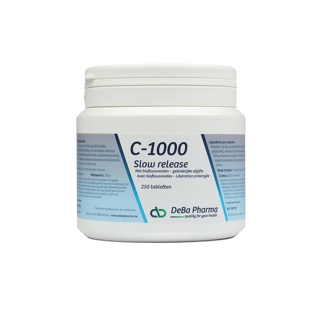 C-1000 mg slow release avec bioflavonoïdes