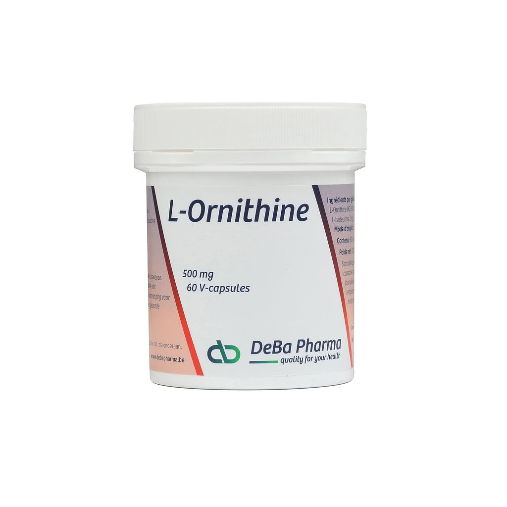 L-Ornitine 500 mg (60 V-caps)