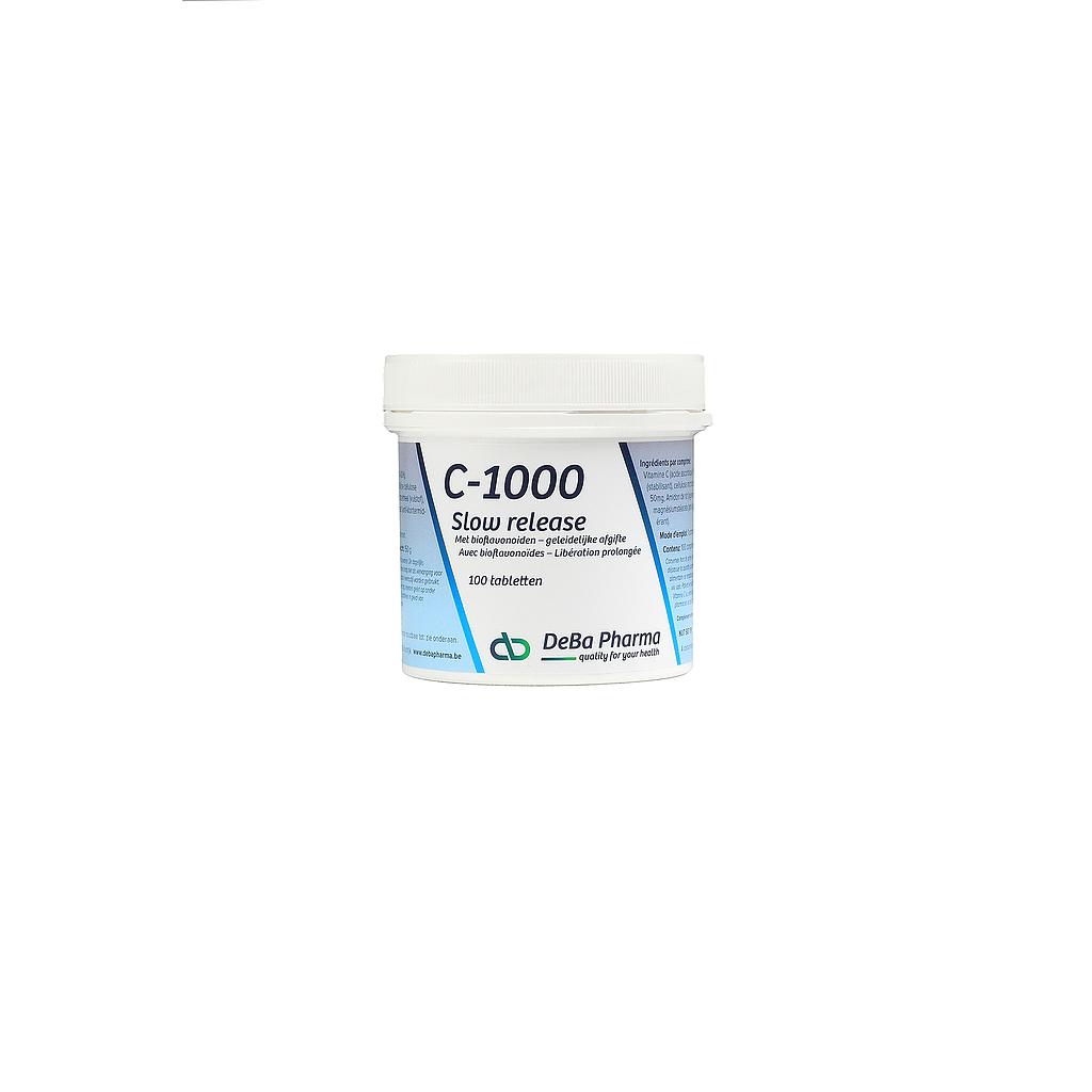 C-1000 mg slow release avec bioflavonoïdes